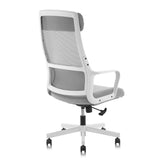 JAIR High Back Office Task Chair In Grey - Top-Down View