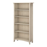 Salinas 5 Shelf Bookcase White - Front View