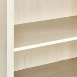 Salinas 5 Shelf Bookcase White - Top-Down View