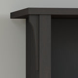 Salinas 5 Shelf Bookcase Black - Side View