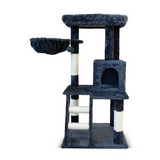 Petwiz 100cm Luna Premium Cat Tree Scratching Post - Front View