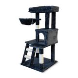 Petwiz 100cm Luna Premium Cat Tree Scratching Post - Side View
