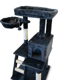 Petwiz 100cm Luna Premium Cat Tree Scratching Post - Top-Down View