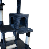 Petwiz 100cm Luna Premium Cat Tree Scratching Post - Close-Up Angle