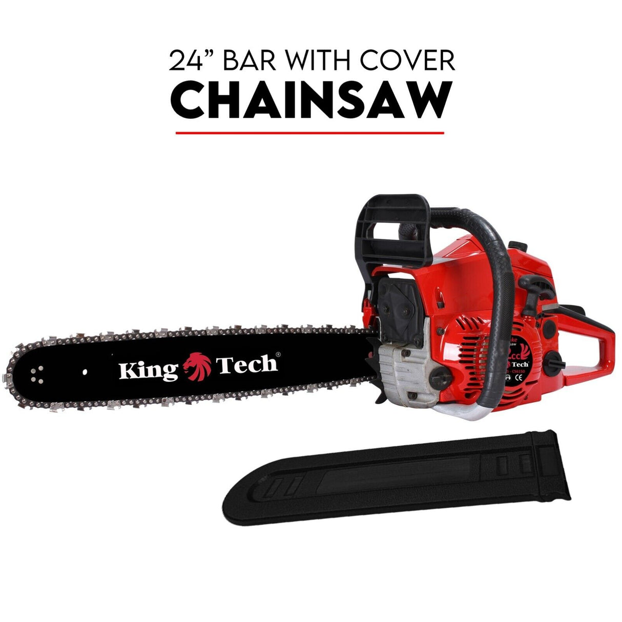 Commercial Petrol Chainsaw 24 Bar Chain Saw Tree Pruning Top Handle