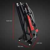 2 Ton Hydraulic Engine Crane Folding Hoist Stand Mobile Lifter Workshop Lift