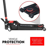 2 Ton Low Profile Trolley Jack Hydraulic Floor Car Lifter Dual Pump 70-620MM