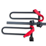2 E Bike Rack Bicycle Carrier Hitch Rear Platform for Car SUV Foldable 2 Inch - Top-Down View