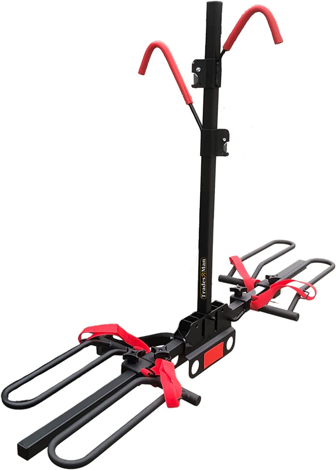 2 Bicycle Bike Rack Rear Car Carrier 2 Hitch Mount Platform Foldable