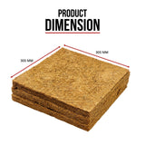 10 Piece Chicken Nest Box Liners Soft Cushions Hen Laying Coop Nest Pads Poultry - Close-Up Angle