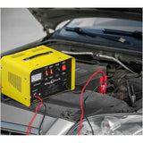 Kingtech 2in1 Battery Charger Jump Starter New Dual Heavy Duty Car Charger 40Amp - Low Angle