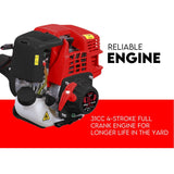 4 STROKE Curved Split Shaft Line Trimmer Garden Lawn Whipper Snipper - Side View