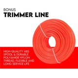 4 STROKE Curved Split Shaft Line Trimmer Garden Lawn Whipper Snipper - 45-Degree Angle