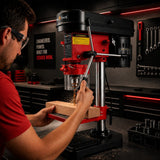 King Tech 450W Drill Press Pedestal Benchtop Bench Stand Pillar 5 Variable Speed - Extra Image