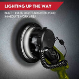 Drywall Sander Hand-Held Electric Machine Plaster Wall Vacuum Plasterboard Power - Side View