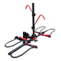 2 E Bike Platform Rack Rear Vehicle Car Carrier Bicycle Holder Hitch Receiver Foldable