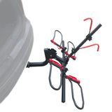 2 E Bike Platform Rack Rear Vehicle Car Carrier Bicycle Holder Hitch Receiver Foldable - 45-Degree Angle