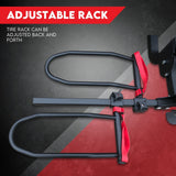 2 Bike Rack for Car SUV Rear Bicycle Holder Carrier Hitch Mount Platform Holder - 45-Degree Angle