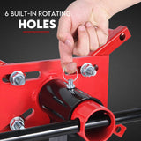 Engine Stand H Frame 450kg 1000lb Industrial Workshop Cars Auto Motor 4 Wheels - Low Angle