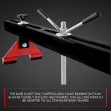 Engine Support Bar Engine Load Leveler 1100 Lbs Transmission w/ Dual Hook - Top-Down View