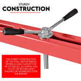 Engine Support Bar Engine Load Leveler 1100 Lbs Transmission w/ Dual Hook - Rear View