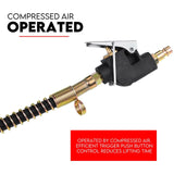 Low Profile 22 Ton Air Hydraulic Trolley Jack Floor Garage Truck Service Jack - Side View