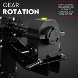 Gear Box Drive Rotation Conversion Kit for Car Rotisserie 4500LBS Auto Repair - Side View