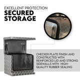 Aluminium Toolbox Ute Tool box Generator Trailer Truck Canopy 620x400x500 - Side View