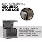 Aluminium Toolbox Ute Tool box Generator Trailer Truck Canopy 620x400x500 - Side View