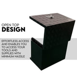 Aluminium Toolbox Ute Tool box Generator Trailer Canopy 620x400x500 - Front View