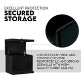 Aluminium Toolbox Ute Tool box Generator Trailer Canopy 620x400x500 - Side View