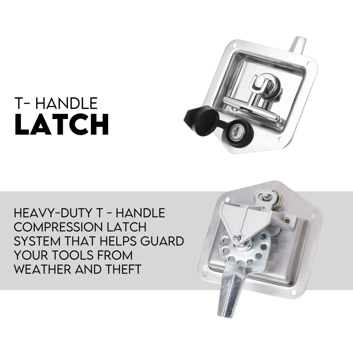 Aluminium Toolbox Ute Tool box Generator Trailer Canopy 620x400x500