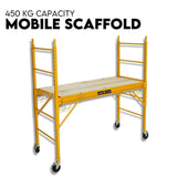 450kg Mobile Scaffold Ladder Scaffolding Platform Portable Ladder Work Safety