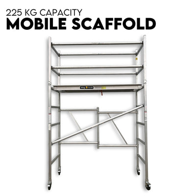 3M Mobile Scaffold Aluminium 225KG Capacity Portable Safety Platform