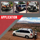 Motorcycle Motorbike Carrier Rack Towbar Arm Rack Dirt Bike Ramp - Low Angle