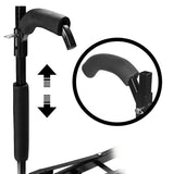 Motorcycle Motorbike Carrier Rack Towbar Arm Rack Dirt Bike Ramp Brake Lights - Low Angle