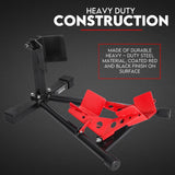 Front Wheel Stand Clamp Chock Motorcycle Stand Trailer Stand Bike - Front View