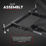 500Kg Hydraulic Motorcycle Lift Motorbike Stand Bike Jack Hoist Lift Table - Front View