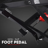 500Kg Hydraulic Motorcycle Lift Motorbike Stand Bike Jack Hoist Lift Table - Extra Image