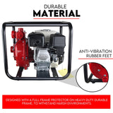 Fire Fighting Petrol Water Pump GP200 TWIN IMPELLER WITH A HONDA ENGINE - 45-Degree Angle