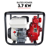 Fire Fighting Petrol Water Pump GP200 TWIN IMPELLER WITH A HONDA ENGINE - Low Angle