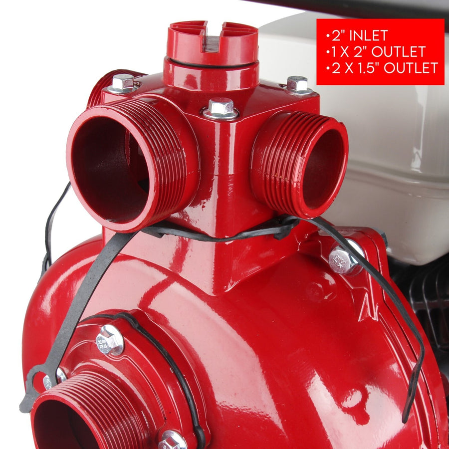 Fire Fighting Petrol Water Pump GP200 TWIN IMPELLER WITH A HONDA ENGINE, image 9
