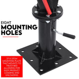 900kg Swivel Hydraulic Crane Hoist Jack UTE Trailer Truck Winch Pick up Lift - Top-Down View