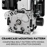 16HP Vertical Shaft Lawn Mower Engine Petrol 4 Stroke Ride on Motor OHV - Top-Down View