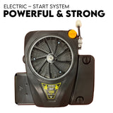 18HP Vertical Shaft Lawn Mower Engine Petrol Motor 4 Stroke OHV Ride On - Front View