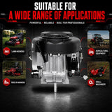 25HP V-Twin Vertical Shaft Lawn Engine Petrol Motor 4 Stroke Ride On Mower