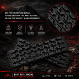 2x 10 Ton 4WD Car Recovery Tracks Sand Mud Snow Traction Boards Off-Road Device Mat - Side View