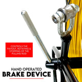 150M×8MM Fish Tape Puller Fiberglass Wire Cable Running Duct Rodder - Top-Down View