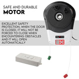 1200N Automatic Roller Door Opener Garage Motor 4x Remote 22m² Rolling - Side View