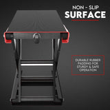 500kg Motorcycle Lift Scissor Jack Work Stand Motorbike Heavy Duty Bike